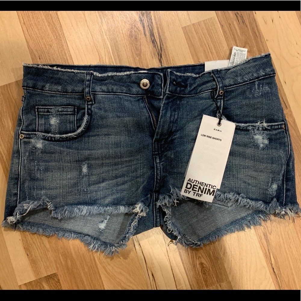Zara NWT Short cutoffs jean shorts